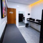 Banheiro com trocador